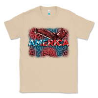 Mushroom America america america america 4th of july Classic Tee - FaDigitalArtStudio