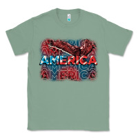 Sage America america america america 4th of july Classic Tee - FaDigitalArtStudio