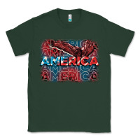 Sports Green America america america america 4th of july Classic Tee - FaDigitalArtStudio