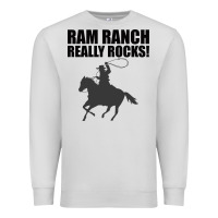 Dove Grey Ram Ranch Really Rocks! Premium Sweatshirt - Bettercallsaul