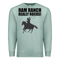 Seafoam Ram Ranch Really Rocks! Premium Sweatshirt - Bettercallsaul