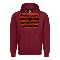 Burgundy halloween spider backround Zipper Hoodie - RanaPortraitStore