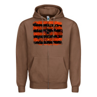 Chestnut halloween spider backround Zipper Hoodie - RanaPortraitStore
