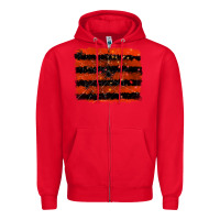 Red halloween spider backround Zipper Hoodie - RanaPortraitStore