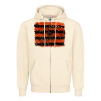 Sandshell halloween spider backround Zipper Hoodie - RanaPortraitStore