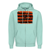 Seafoam halloween spider backround Zipper Hoodie - RanaPortraitStore