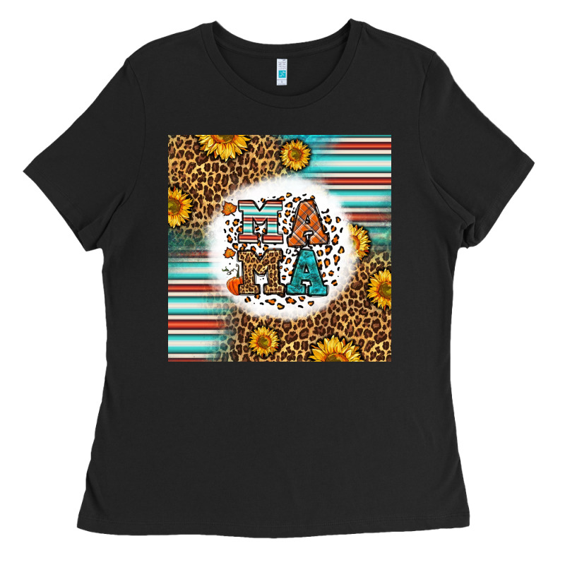 Western Fall Mama Ladies Tee by LillyAllenDesigns | Teevron