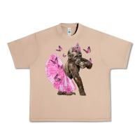 Burro Baby Gorilla With Tutu Urban Heavy Tee - LillyAllenDesigns