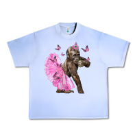Grape Ice Baby Gorilla With Tutu Urban Heavy Tee - LillyAllenDesigns
