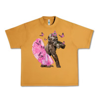 Peanut Butter Baby Gorilla With Tutu Urban Heavy Tee - LillyAllenDesigns