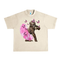 Sandshell Baby Gorilla With Tutu Urban Heavy Tee - LillyAllenDesigns