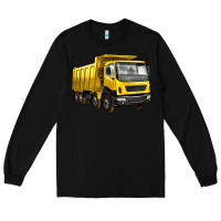 Black dump truck Long Sleeve Tee - Artiststas