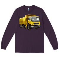 Plum dump truck Long Sleeve Tee - Artiststas
