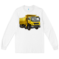 White dump truck Long Sleeve Tee - Artiststas