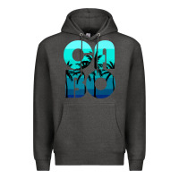 Charcoal Heather cabo san lucas mexico family vacation honeymoon gift premium t shirt Premium Hoodie - baoMotion