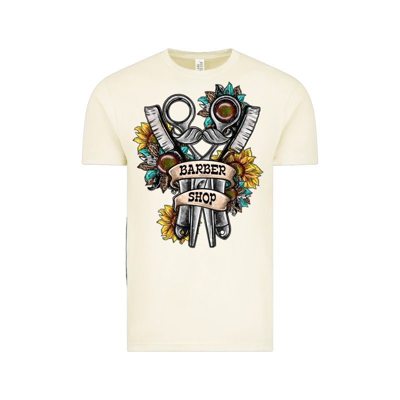 Barber Shop Vintage Tee by SublimationCraftShop | Teevron