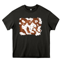 Asphalt cowhide Heavy Core Tee - RanaPortraitStore