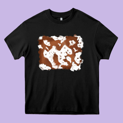 Cowhide Heavy Core Tee Designed By Ranaportraitstore