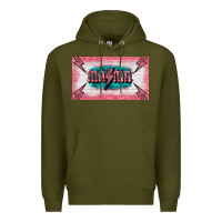 Army Green western mama pink glitter Premium Hoodie - BarkalooDesign
