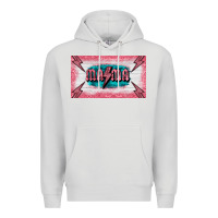 Dove Grey western mama pink glitter Premium Hoodie - BarkalooDesign