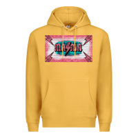 Mustard western mama pink glitter Premium Hoodie - BarkalooDesign