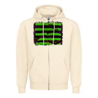 Sandshell halloween with bat backround Zipper Hoodie - RanaPortraitStore
