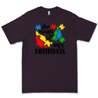 Plum the magic is in our differences Premium Tee - CowhideDigitalArt