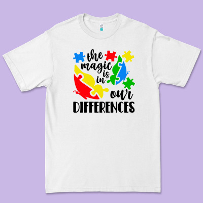 The Magic Is In Our Differences Premium Tee Designed By Cowhidedigitalart