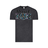 Vintage Black blessed mom Vintage Tee - SublimationCraftShop