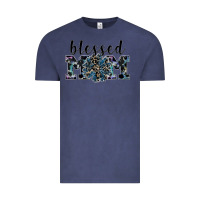 Vintage Denim blessed mom Vintage Tee - SublimationCraftShop