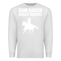 Oatmeal Heather Ram Ranch Really Rocks! Premium Sweatshirt - Bettercallsaul