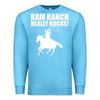 Ocean Blue Ram Ranch Really Rocks! Premium Sweatshirt - Bettercallsaul