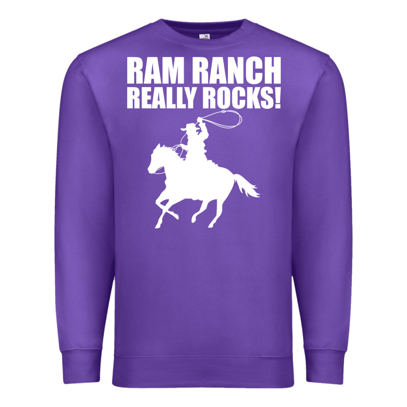 Ram Ranch Really Rocks! Premium Sweatshirt by Bettercallsaul | Teevron