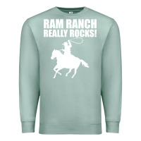 Seafoam Ram Ranch Really Rocks! Premium Sweatshirt - Bettercallsaul