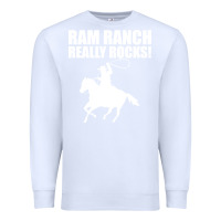 White Ram Ranch Really Rocks! Premium Sweatshirt - Bettercallsaul