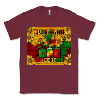 Burgundy juneteenth since 1865 tumbler Classic Tee - BarkalooDesign