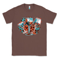 Chestnut American wines Classic Tee - FaDigitalArtStudio