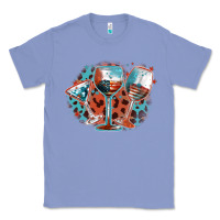 Colony Blue American wines Classic Tee - FaDigitalArtStudio