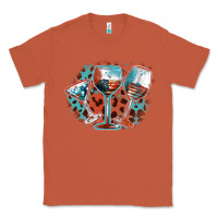 Copper American wines Classic Tee - FaDigitalArtStudio