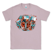 Lilac American wines Classic Tee - FaDigitalArtStudio