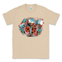 Mushroom American wines Classic Tee - FaDigitalArtStudio