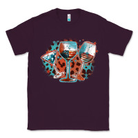 Plum American wines Classic Tee - FaDigitalArtStudio