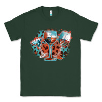 Sports Green American wines Classic Tee - FaDigitalArtStudio