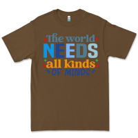 Cacao The world needs all kinds of minds Premium Tee - CowhideDigitalArt