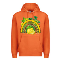 Carrot lemon  rainbow Premium Hoodie - BarkalooDesign