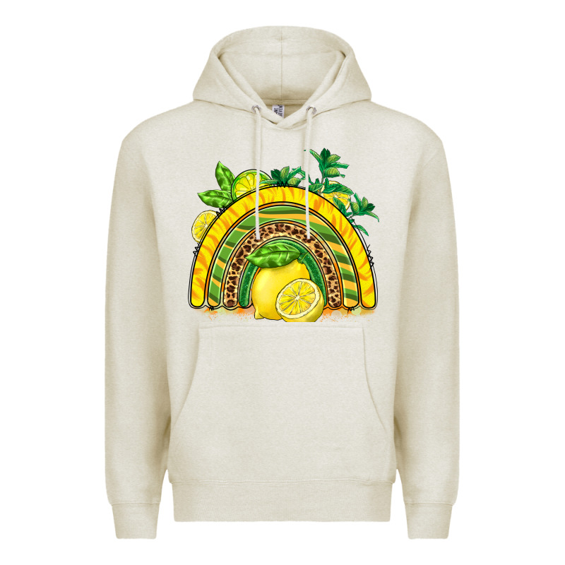 Lemon  Rainbow Premium Hoodie by BarkalooDesign | Teevron