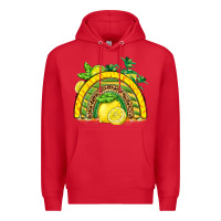 Red lemon  rainbow Premium Hoodie - BarkalooDesign