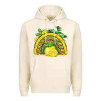 Tofu lemon  rainbow Premium Hoodie - BarkalooDesign