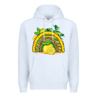 White lemon  rainbow Premium Hoodie - BarkalooDesign