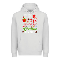 Dove Grey i just want to drink hot chocolate watch christmas movies premium Premium Hoodie - baoMotion